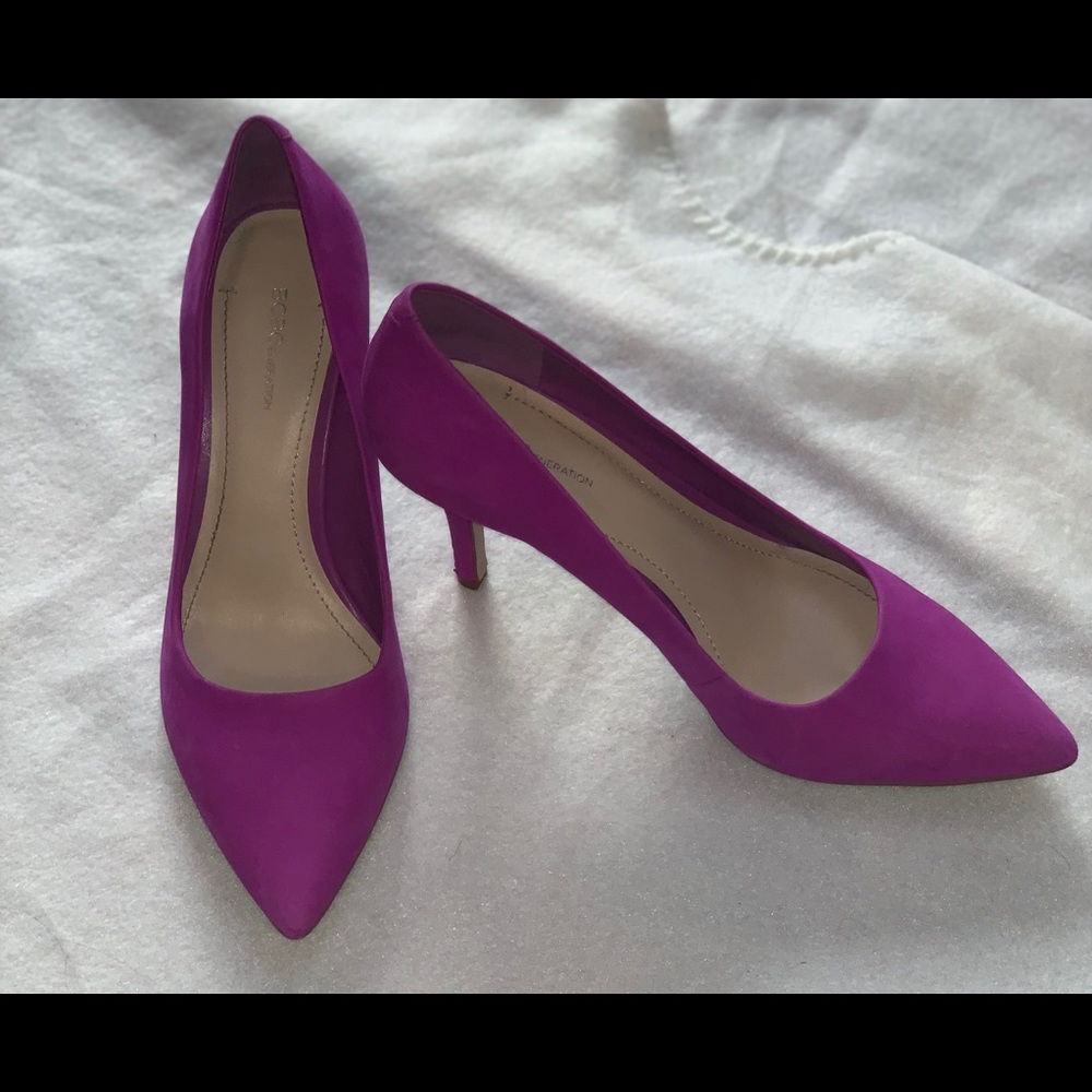 BCBG Sexy Magenta High Heels